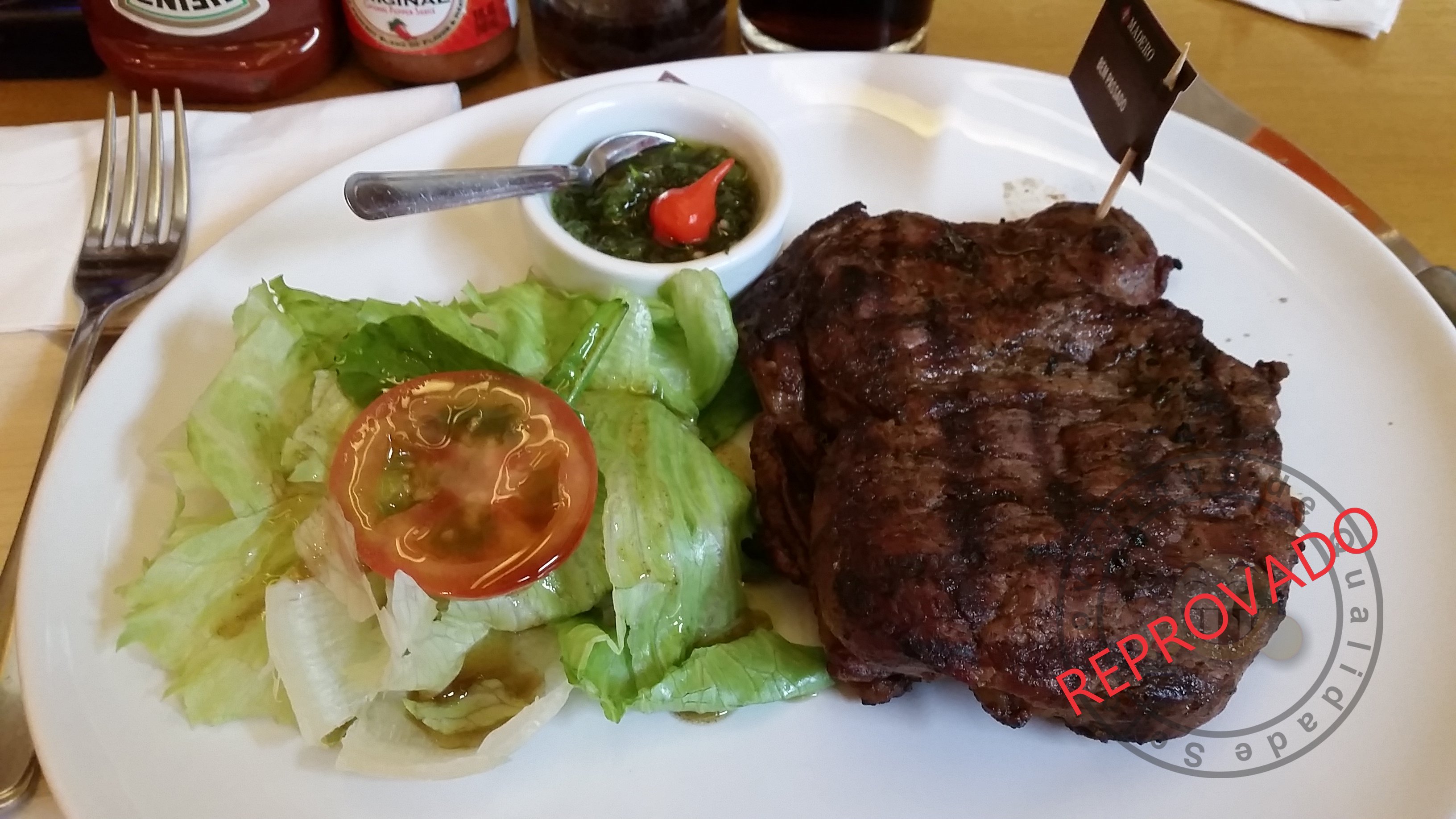 Restaurante Madero - Bife de Chorizo