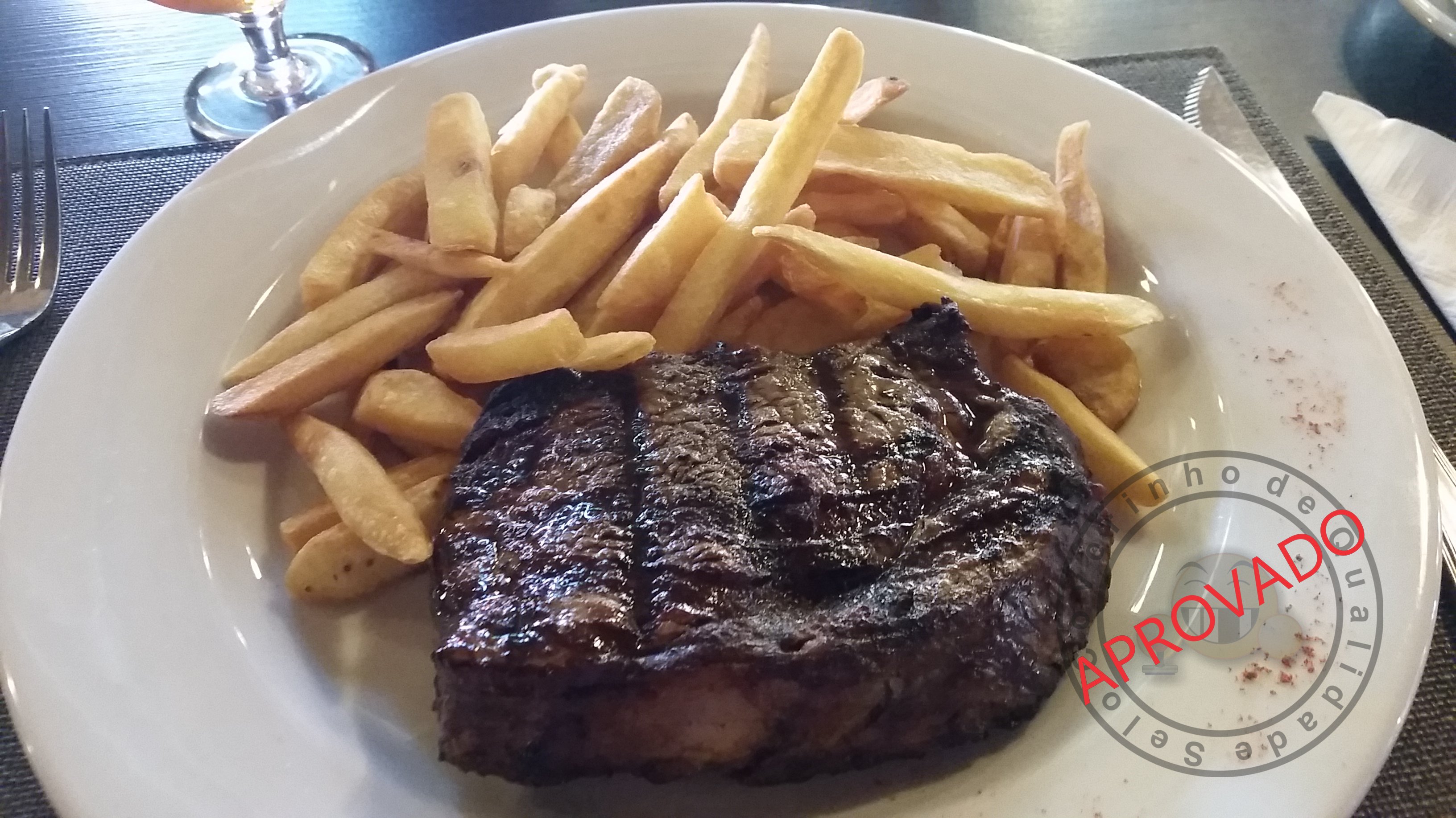 Aqva Restaurante - Bife de Chorizo