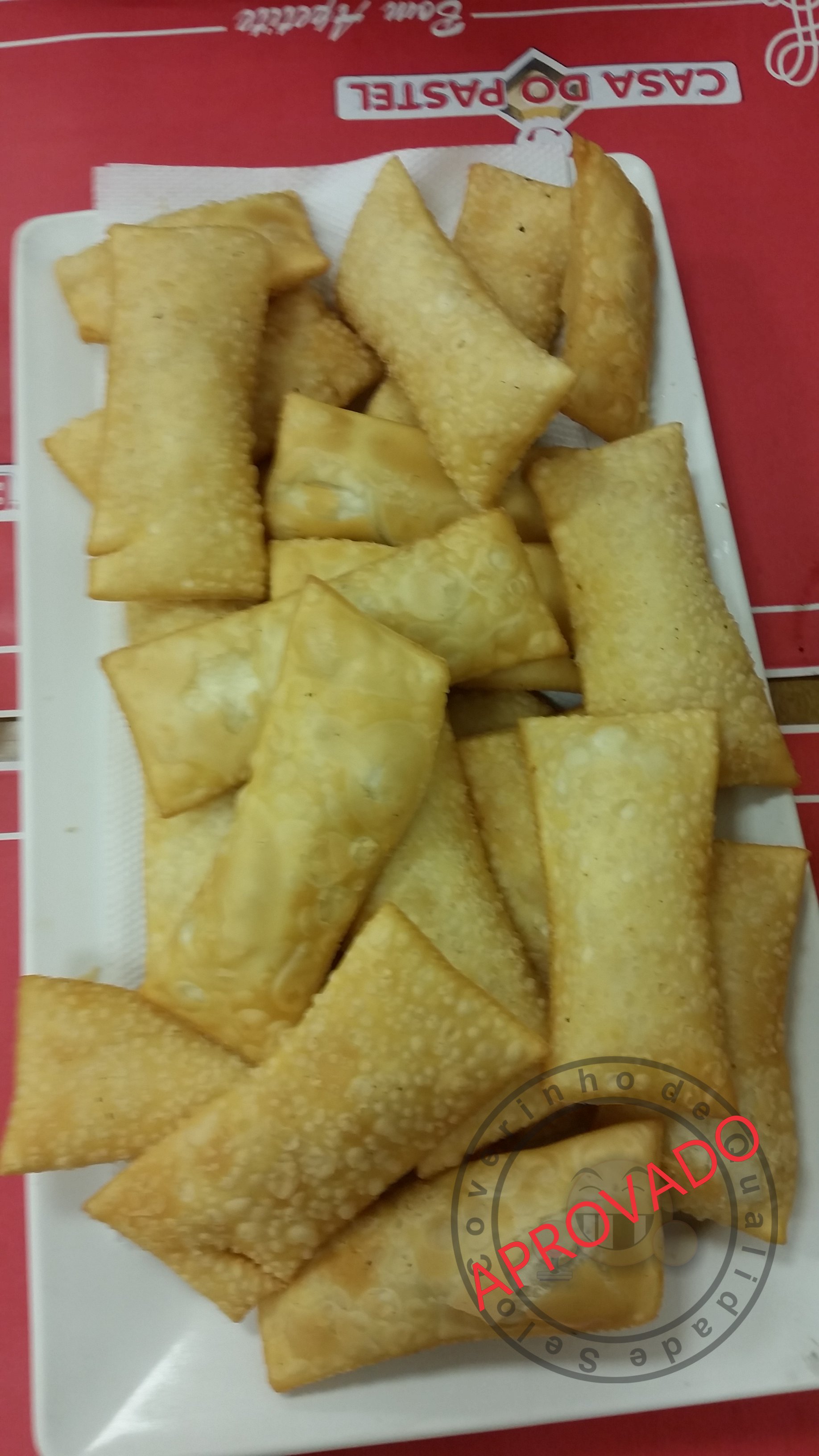 casa do pastel - pasteis sortidos